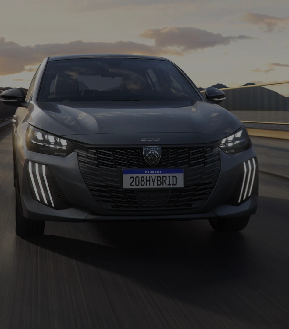 dianteira peugeot 208